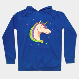 Unicorn Smiley Hoodie